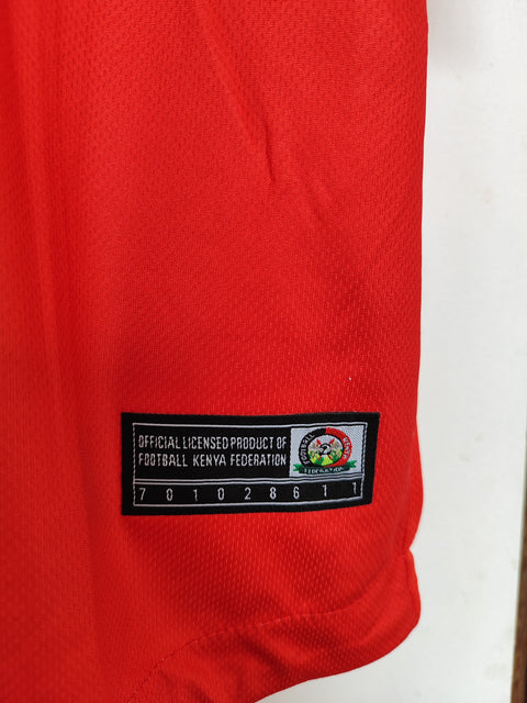 Camisa Oficial Seleção do Quênia Home 2025 – East West Fashions – Vermelha