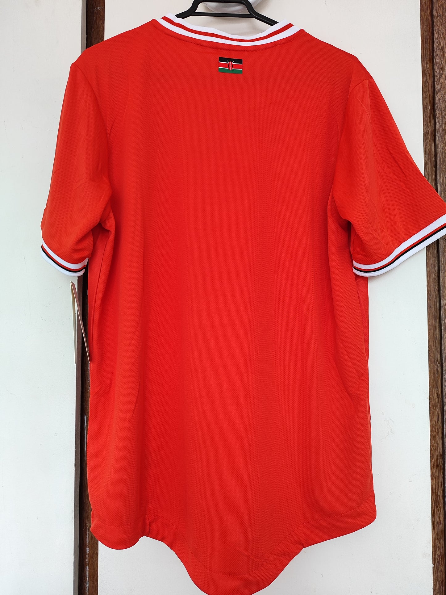 Camisa Oficial Seleção do Quênia Home 2025 – East West Fashions – Vermelha