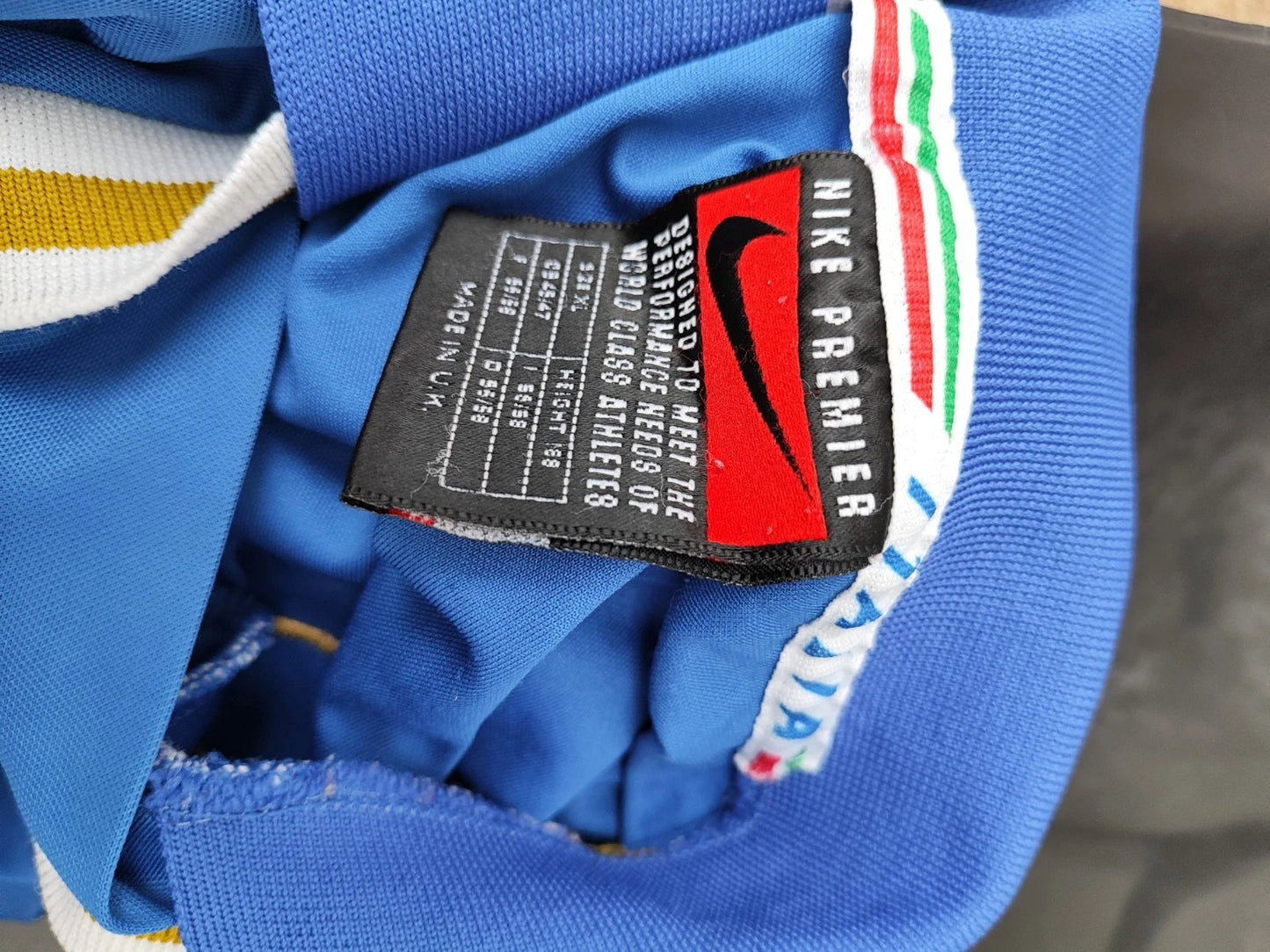 Camisa Italia 1996 1997 Nike Original