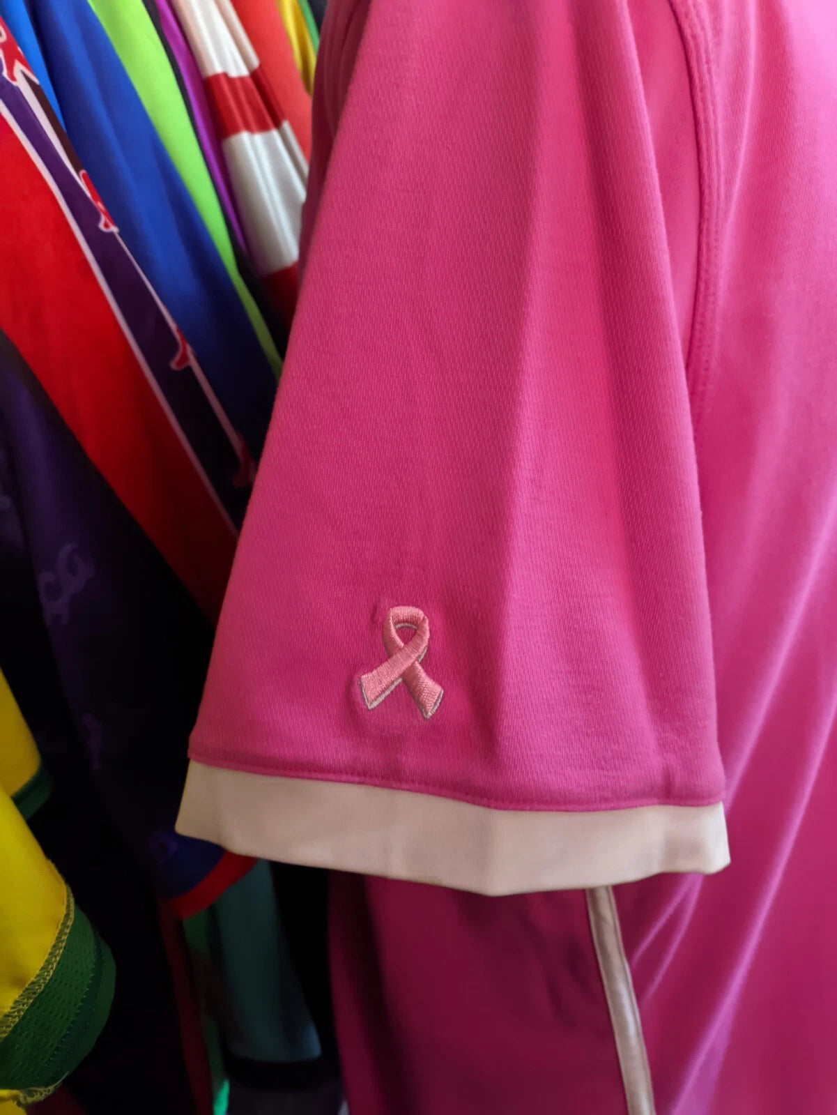 Camisa Irlanda "Pink Ribbon" - Cancer Awareness