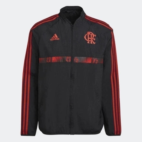 Jaqueta CR Flamengo Icon Preto Adidas - GR4297