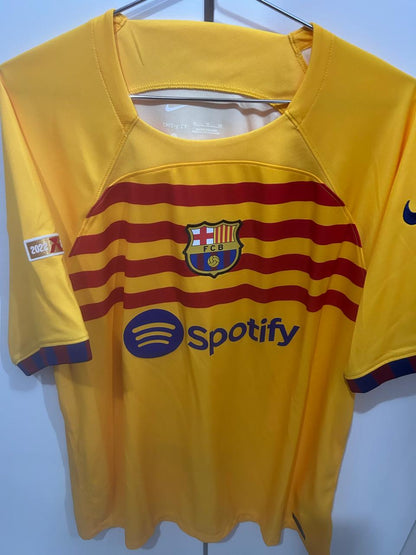 FC Barcelona camisa 2023/24 4a camisa Senyera