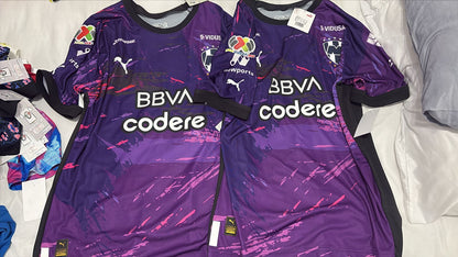 Camisa Rayados Monterrey Roxa - Puma x KidSuper Mundial de Clubes - Versão Jogador