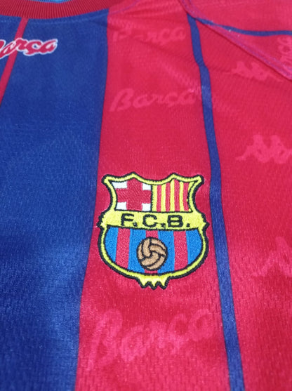 FC Barcelona Home - 1997/1998 - Rivaldo