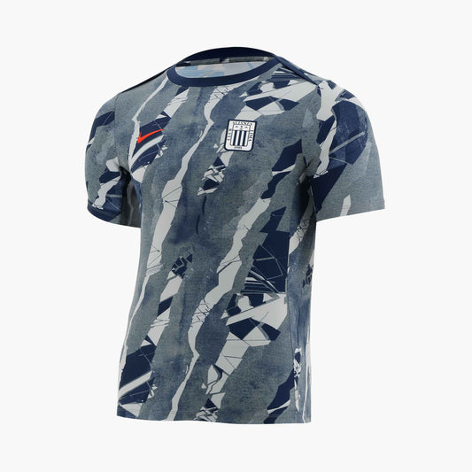 Camisa Alianza Lima Pré-Jogo 2026 Preta Nike – Encomenda Peru
