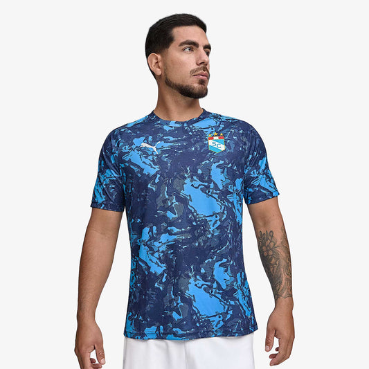 Camisa Sporting Cristal Pré-Jogo Puma – Encomenda Peru