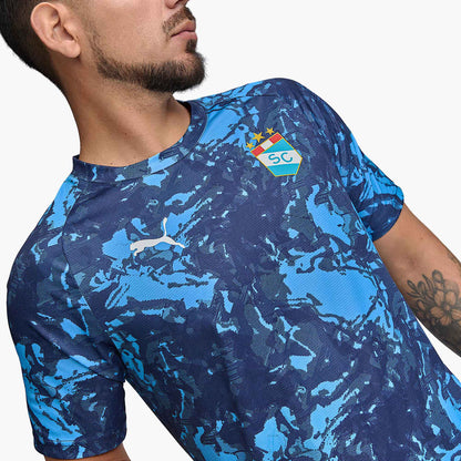 Camisa Sporting Cristal Pré-Jogo Puma – Encomenda Peru