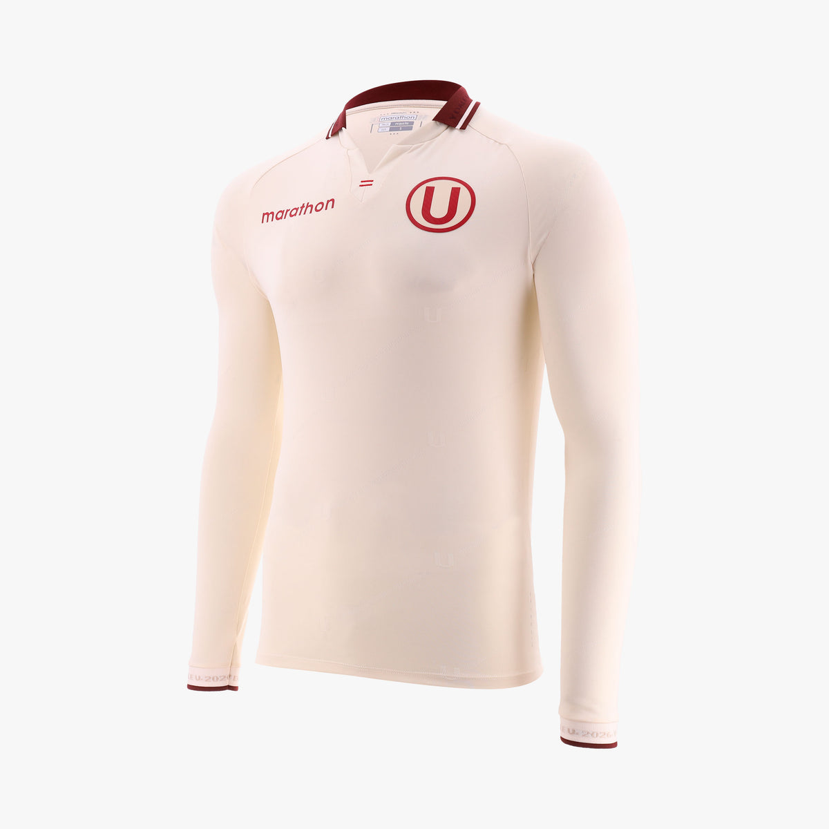 Camisa Universitario Manga Longa Home 2026 Marathon – Encomenda Peru