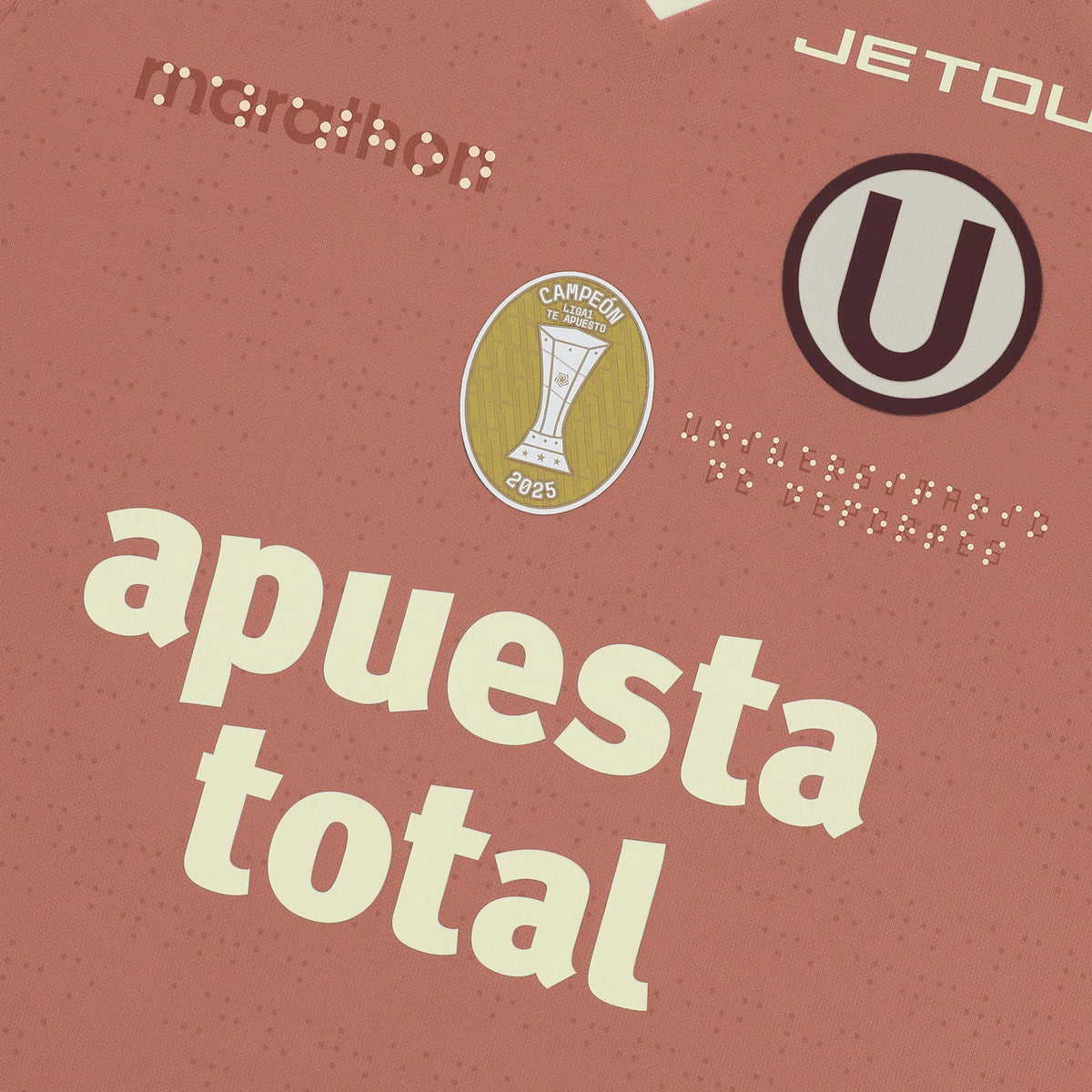 Camisa Universitario Comemorativa Braille Torcedor com Patrocínio Marathon – Encomenda Peru