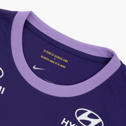 Camisa Alianza Lima Estampada Morada 2026 Nike – Encomenda Peru
