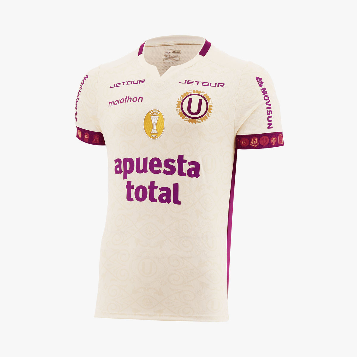 Camisa Universitario Señor de los Milagros 2026 com Patrocínio Marathon – Encomenda Peru