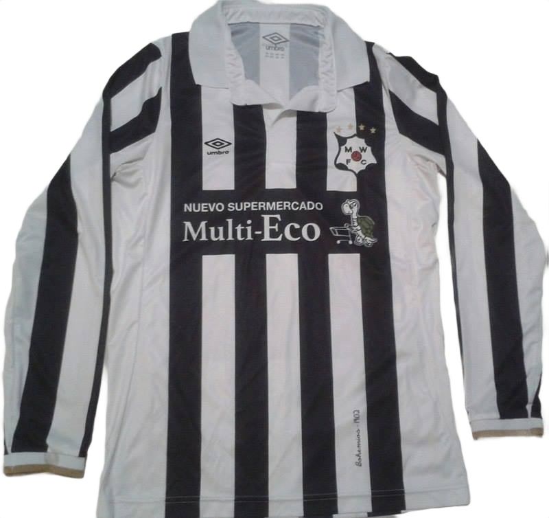Montevideo Wanderers - Uruguai · Matchworn · #7 Mangas Largas