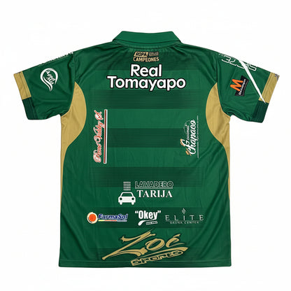Camisa Real Tomayapo Campeão Copa Simón Bolívar 2020 Verde