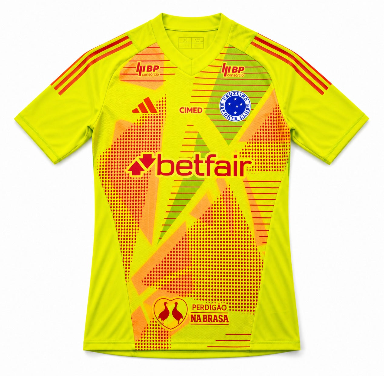 Camisas Goleiro Cruzeiro 2025 Versão Jogador