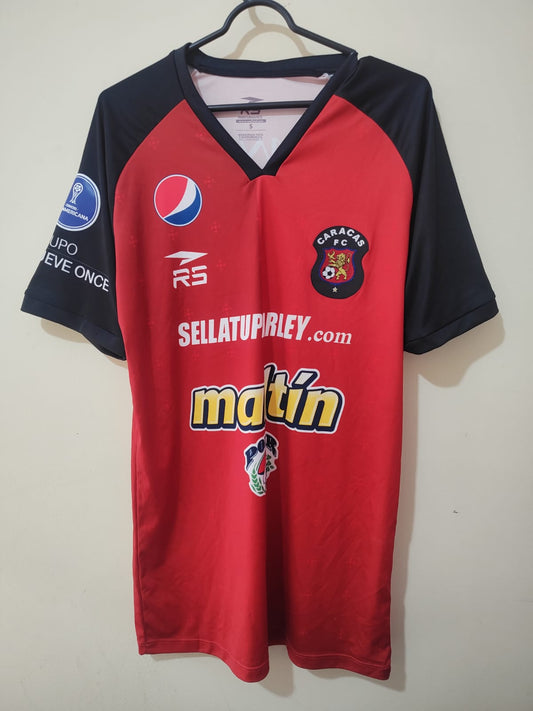 Camisa de jogo Caracas FC Sudamericana