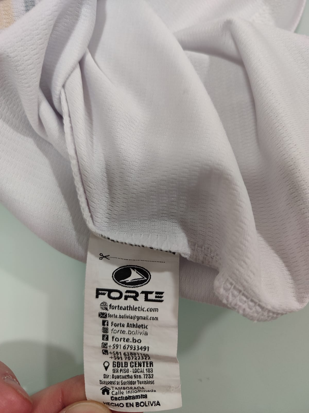 Camisa Nacional Potosí Bolivia - de jogo