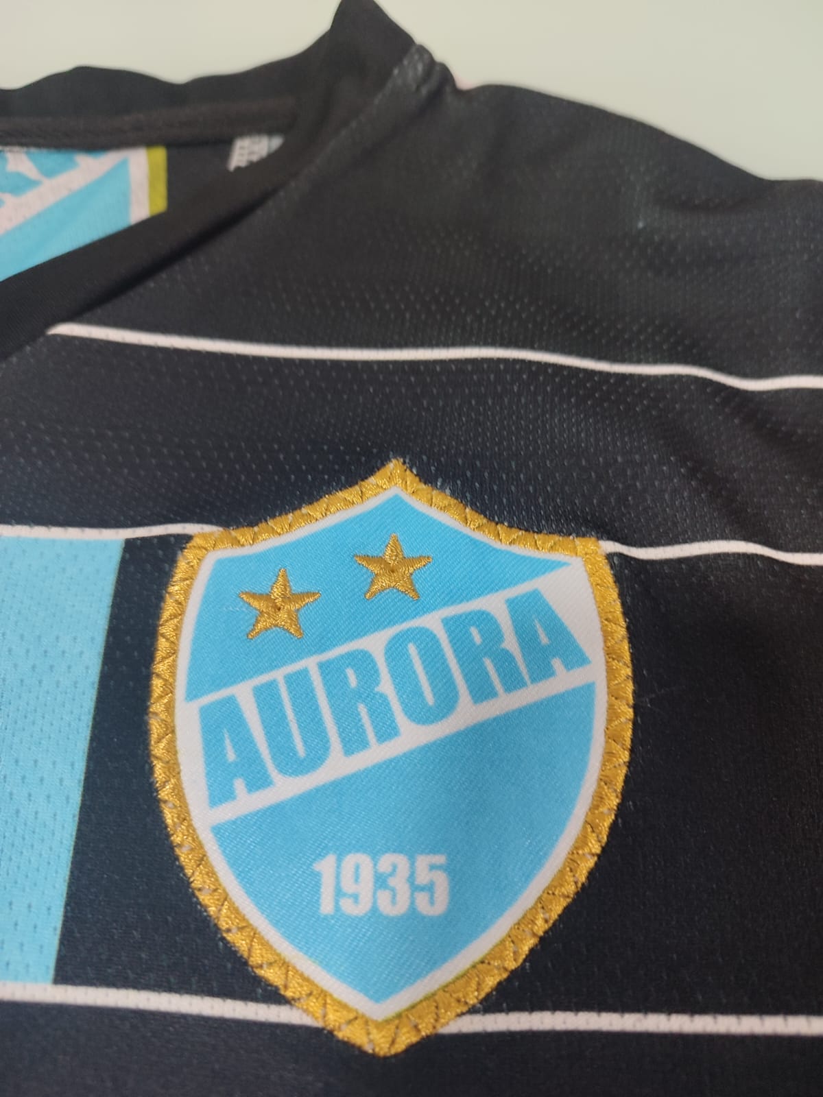 Camisa Aurora Visitante 2018 - #15 CALEB CARDOZO