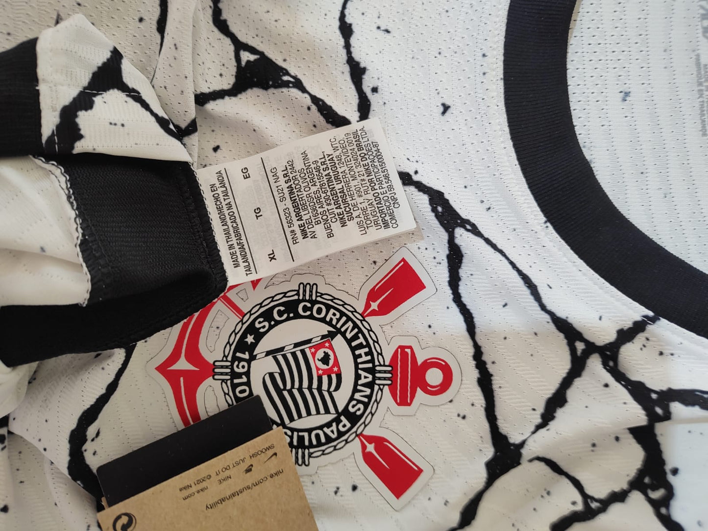 Camisa Corinthians 2021 ADV – Modelo Jogador CV7855-100