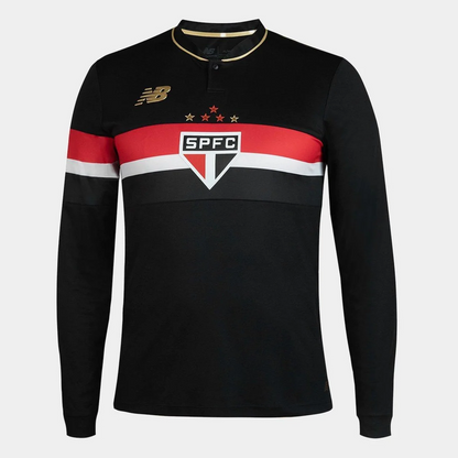 CAMISA SÃO PAULO III 25/26 - MANGA LONGA (VERSÃO JOGADOR)