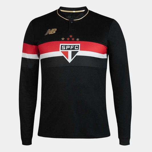 CAMISA SÃO PAULO III 25/26 - MANGA LONGA (VERSÃO JOGADOR)