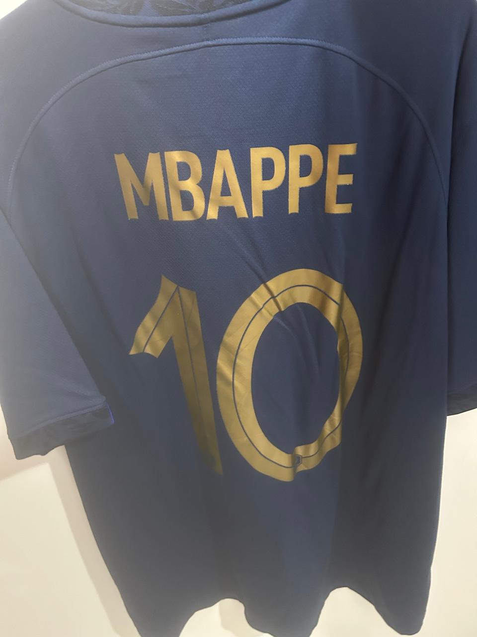 Camisa World Cup Final França 2022 - Mbappé