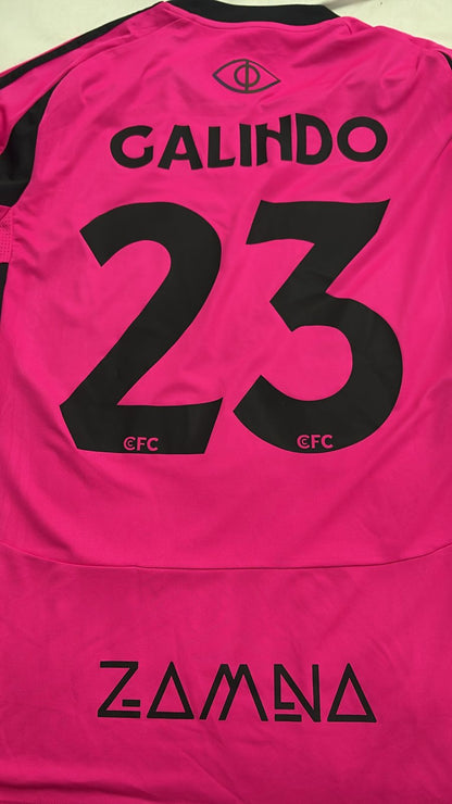 Camisa Cancún FC Nightlife 2024/25 - Galindo 23 - Adidas