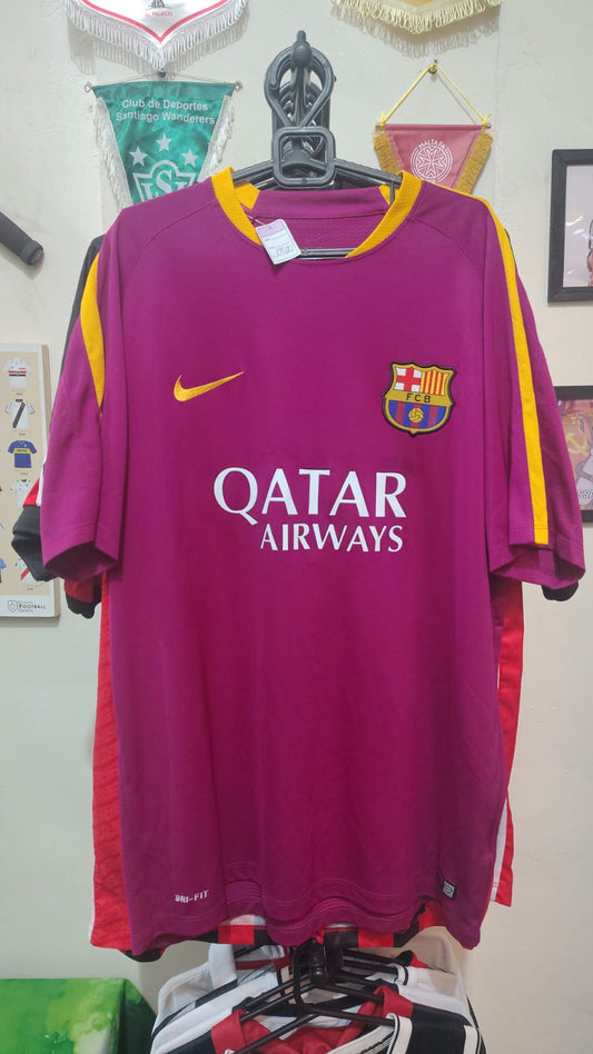 Camisa de Treino Barcelona 2015/16 Nike – Roxa – Tamanho GG