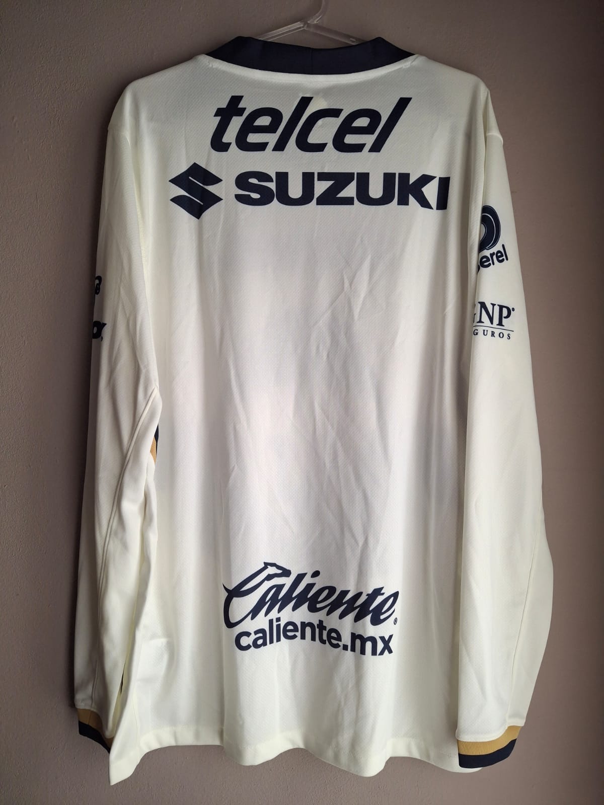 Camisa Pumas UNAM Local 24/25 - Manga larga