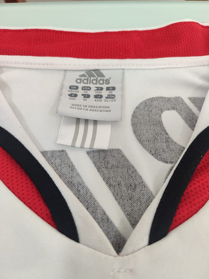 Camisa River Plate Home 2004/05 adidas – #10 Marcelo Gallardo – Mangas Longas – Versão Jogador – Tamanho GG