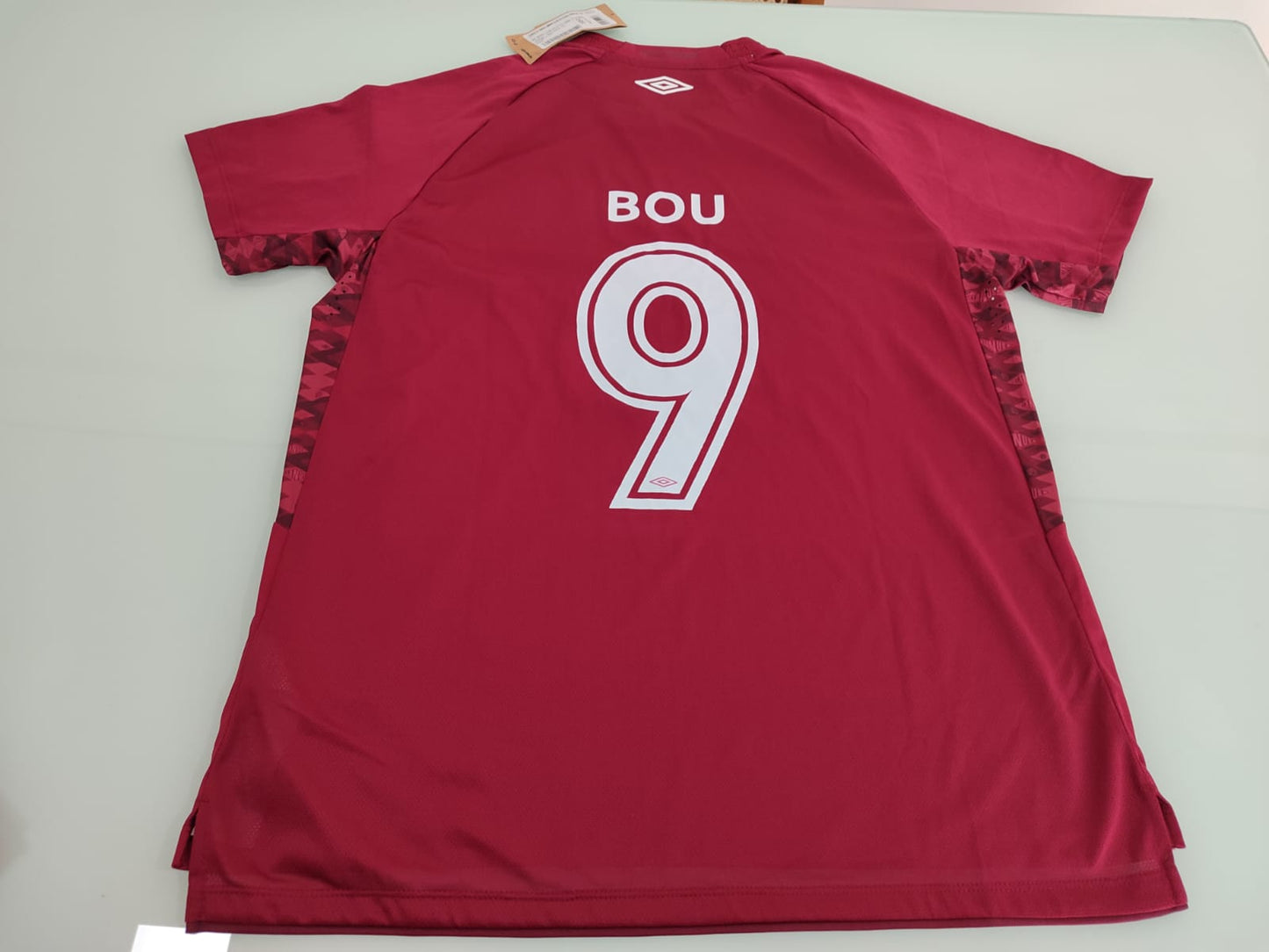 Camisa Oficial Lanús 2025 - Umbro - Grena Personalizada