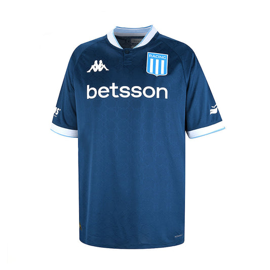 Camisa Racing Club Away 2025 Kappa Kombat Azul