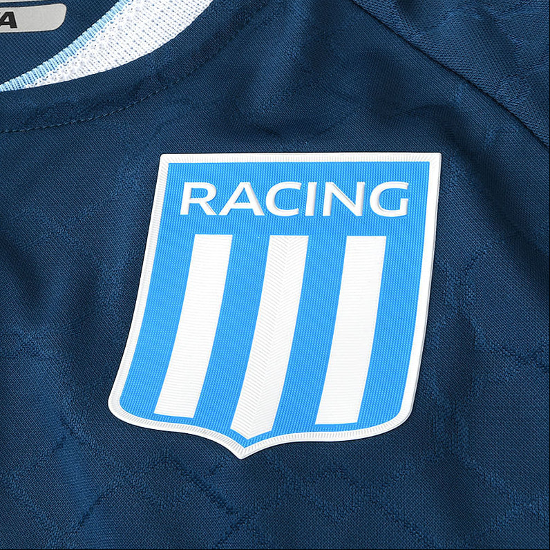 Camisa Racing Club Away 2025 Kappa Kombat Azul