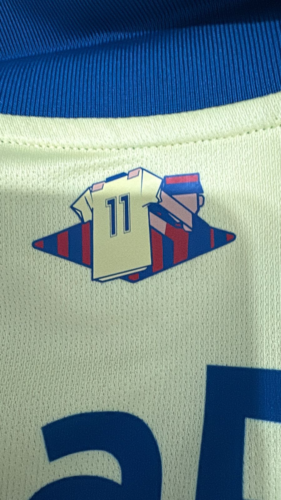 Camisa FAS Amarela - Homenagem a Mágico González - Umbro