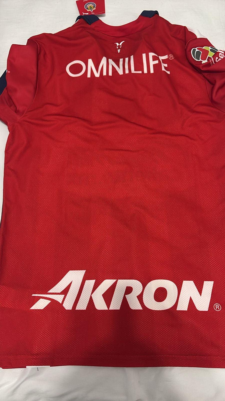Camisa Chivas Guadalajara Rojiblanca - Versão Jogador - Puma