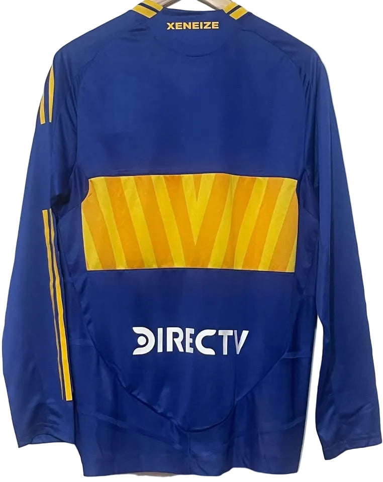 Boca Juniors Home 24/25 - VERSÃO JOGADOR - MANGA LONGA  *** ENCOMENDA ***