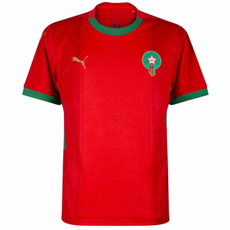 CAMISA SELEÇÃO DE MARROCOS 2025 - HOME (TITULAR)