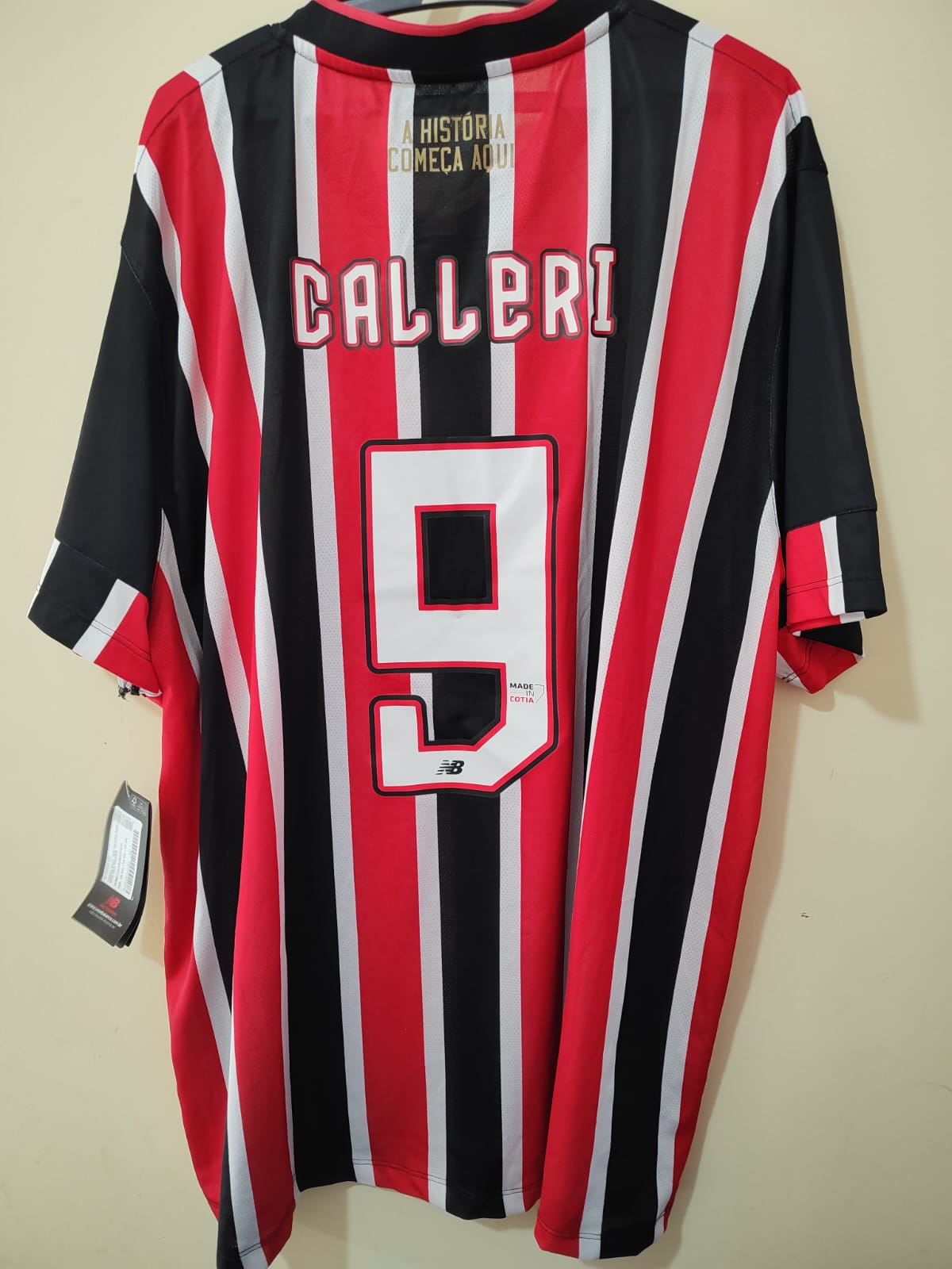 Camisa Home São Paulo FC 2024 - Versão Jogador Away Calleri 9