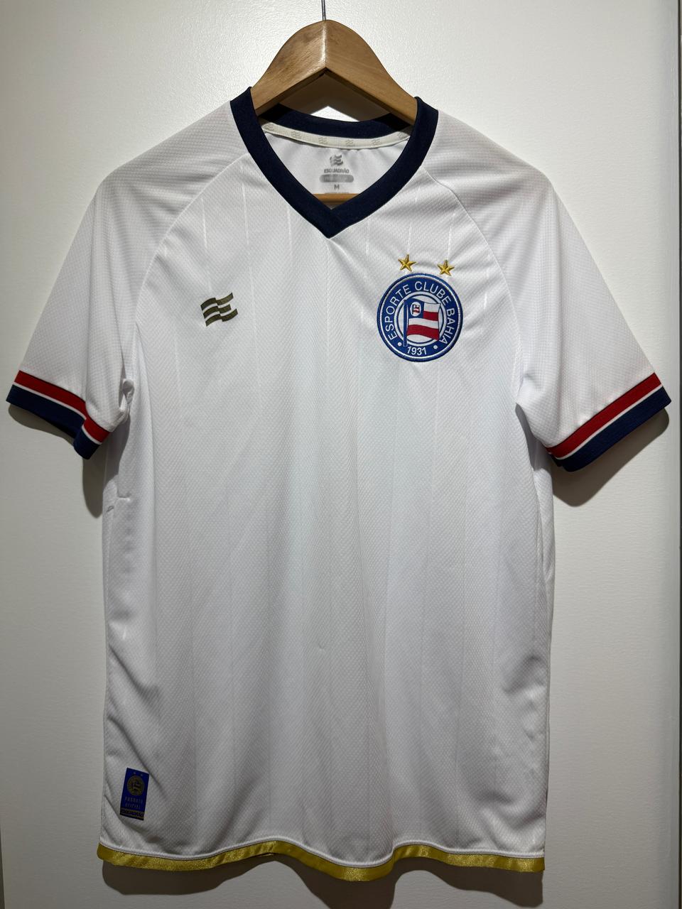Camisa Bahia Oficial I Torcedor Branca Esquadrão - Branco