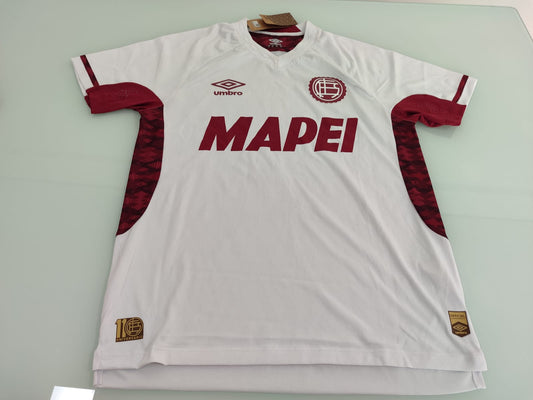Camisa Oficial Lanús 2025 - Umbro - Branca Personalizada