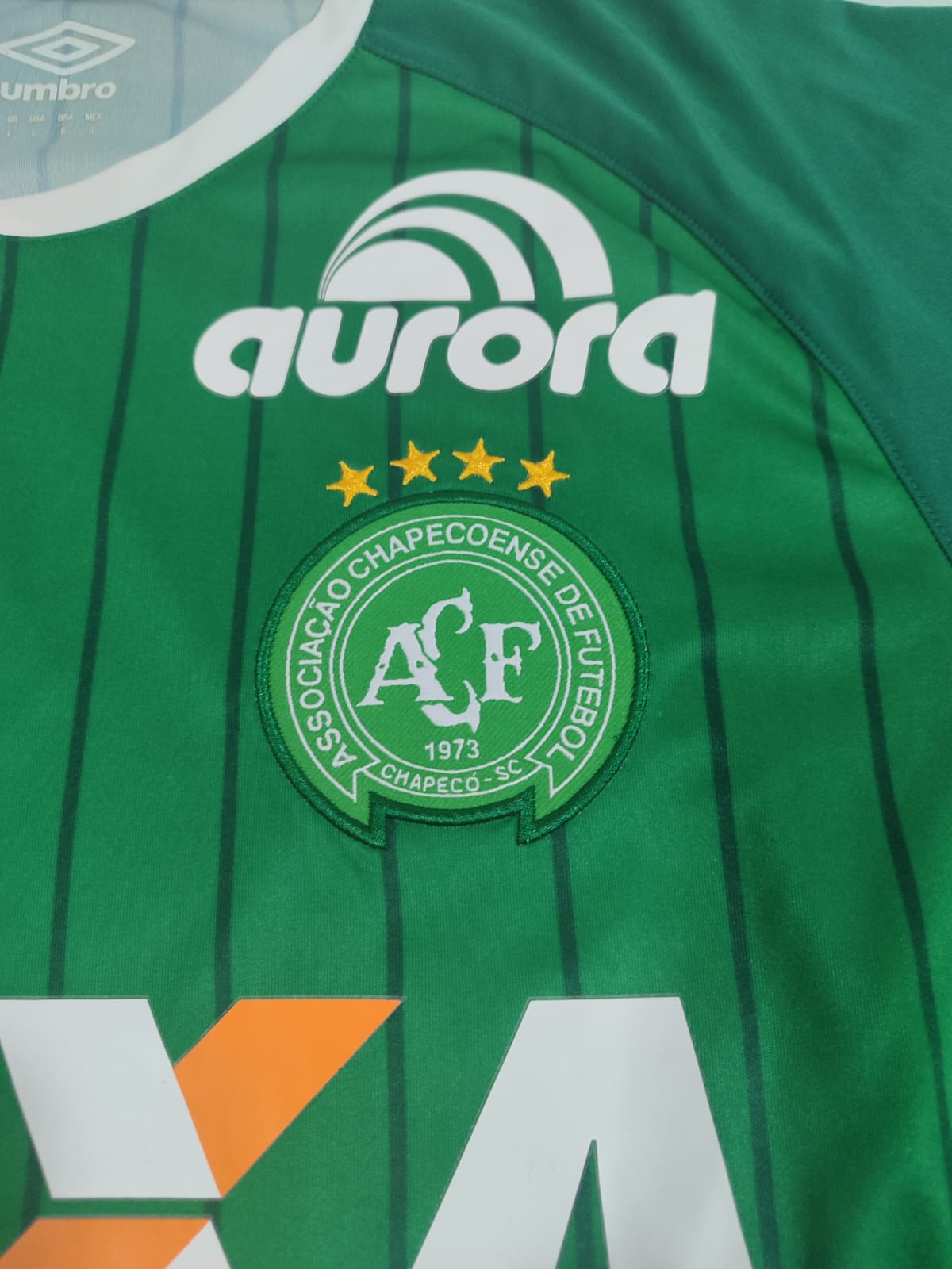 CAMISA HISTÓRICA DA CHAPECOENSE 2015/2016 - DE JOGO!