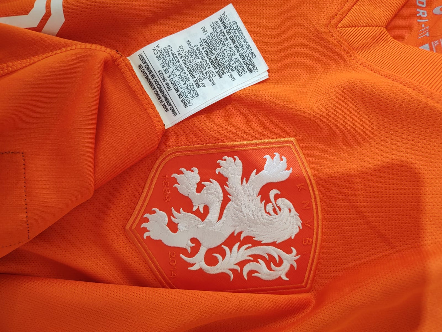 Camisa Holanda Copa do Mundo 2014  Memphis Depay