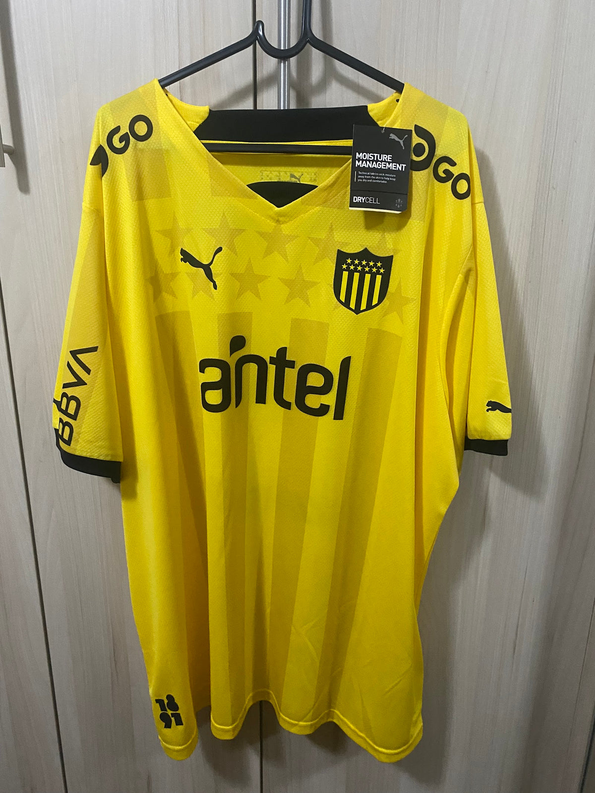Camisa Peñarol Away 2024 Puma amarela – frente
