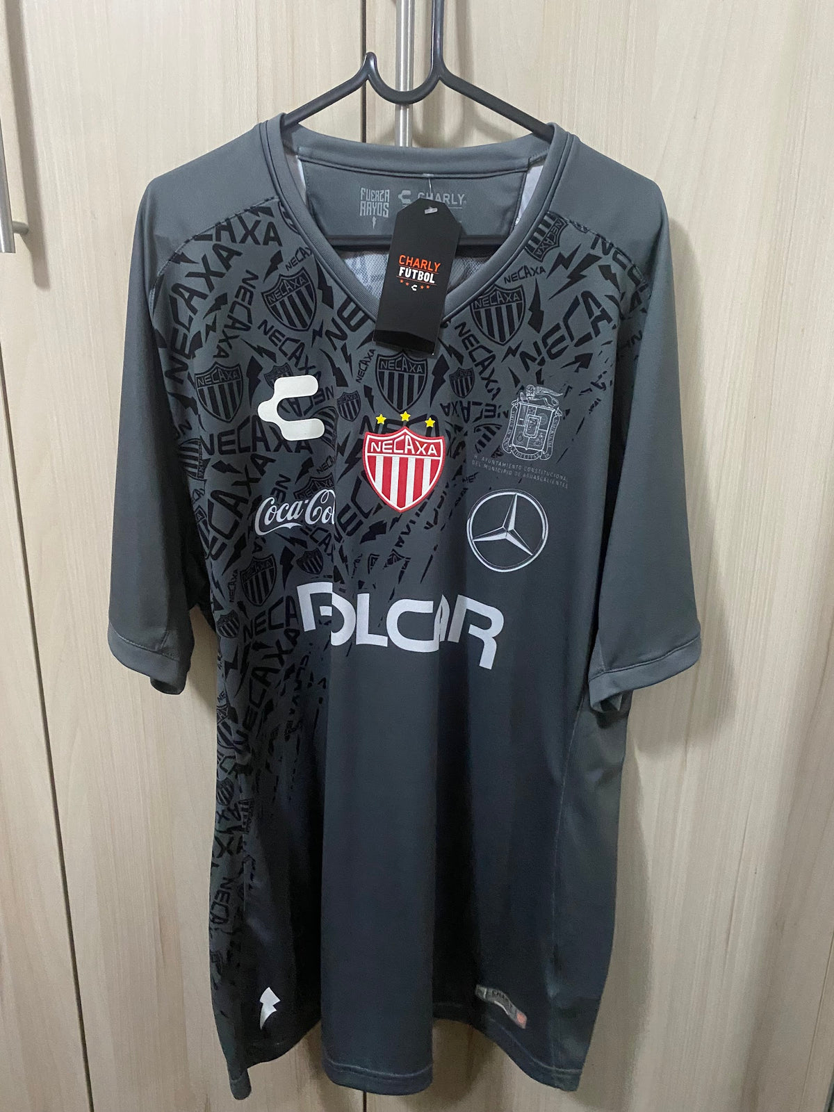 Camisa Necaxa Away 2019 Charly – frente