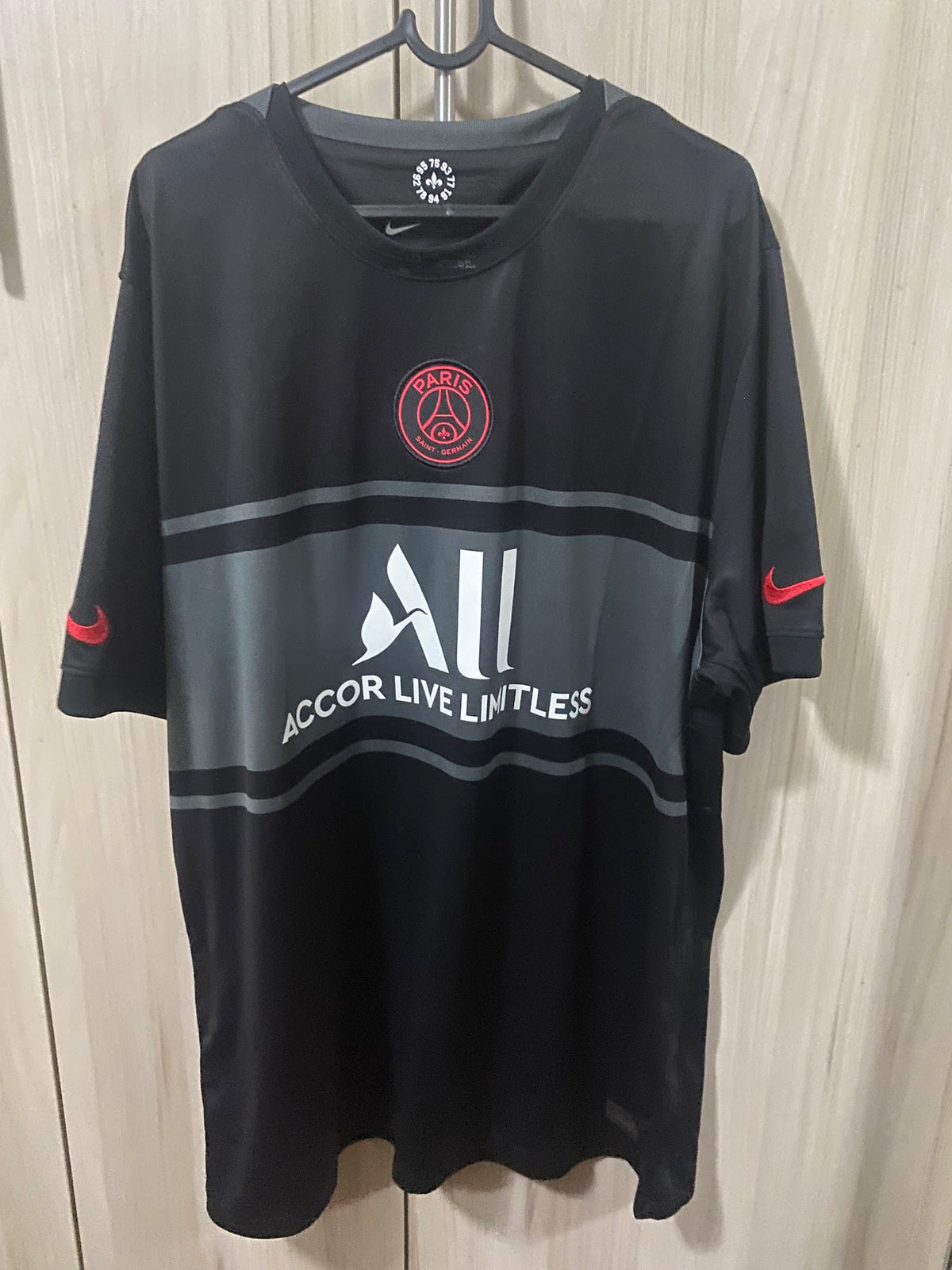 Camisa PSG Third 2021/22 Nike – frente