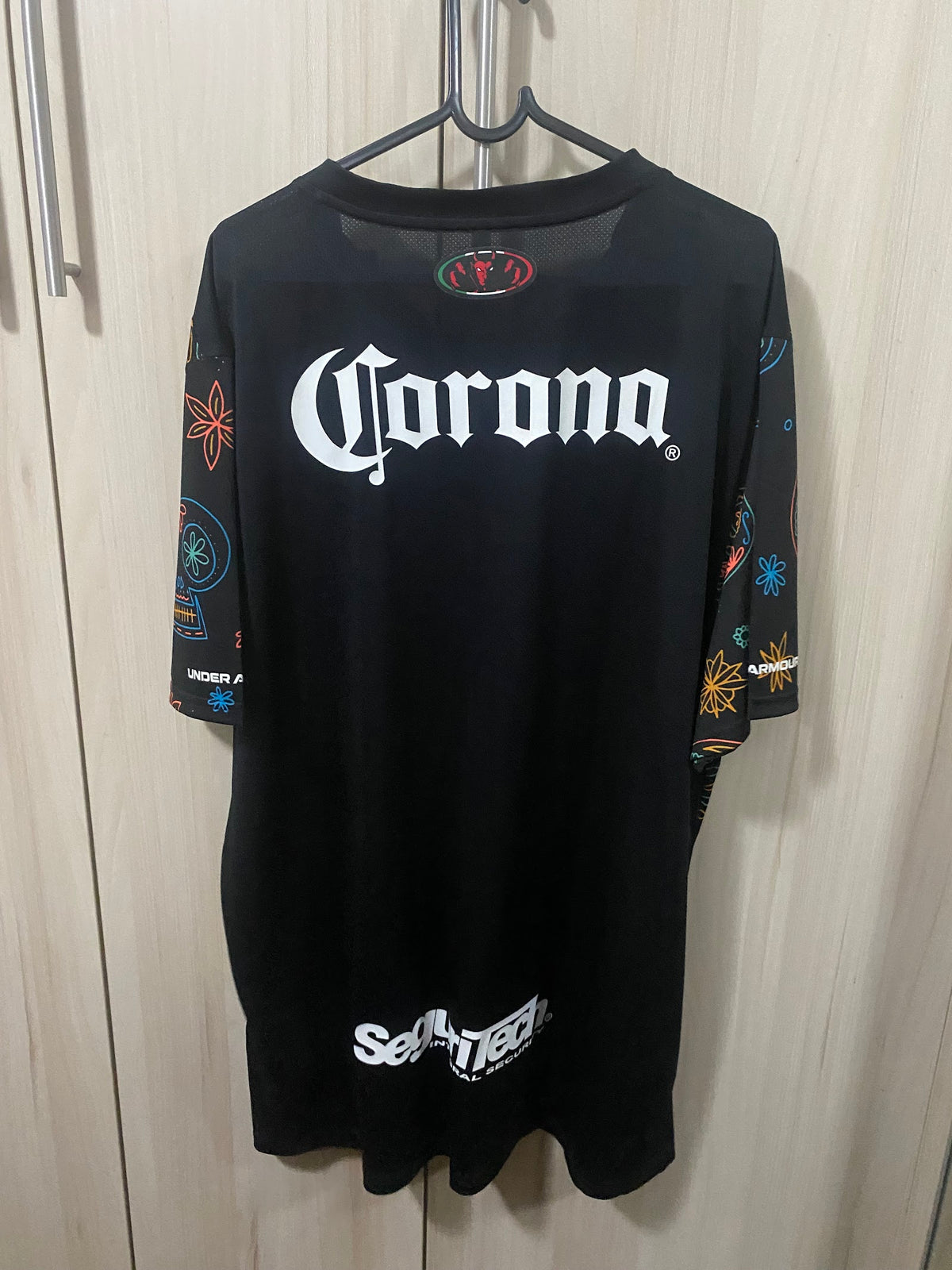 Camisa Toluca Third 2022 – costas Corona