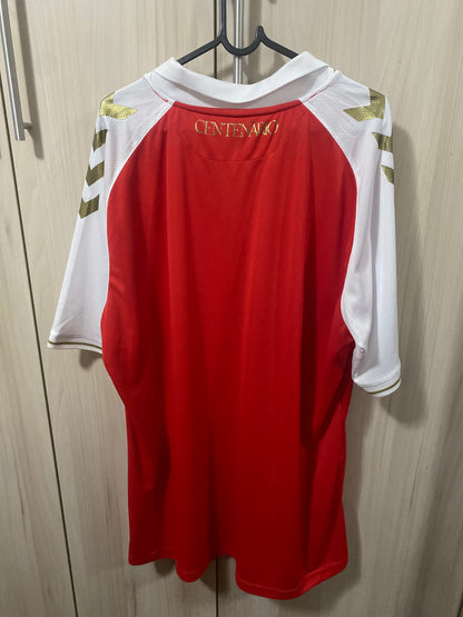 Camisa Braga Home 2021/22 – costas com inscrição Centenário