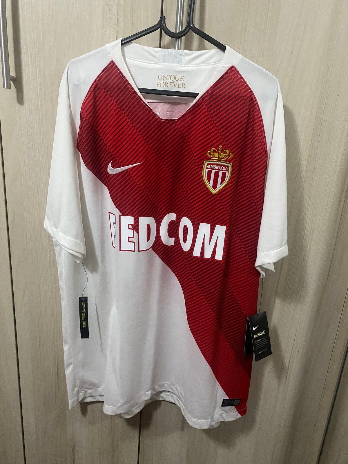 Camisa Monaco Home 2018/19 Nike – frente