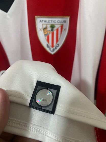 Camisa Athletic Bilbao Home 2018/19 – escudo e selo