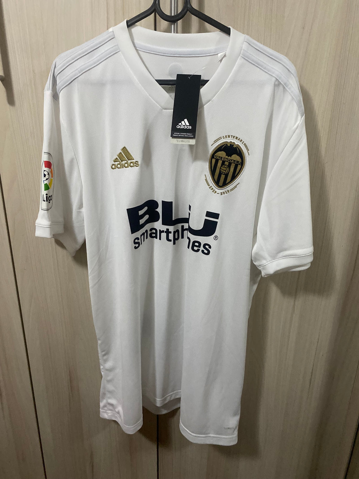Camisa Valencia Home 2018/19 adidas – frente