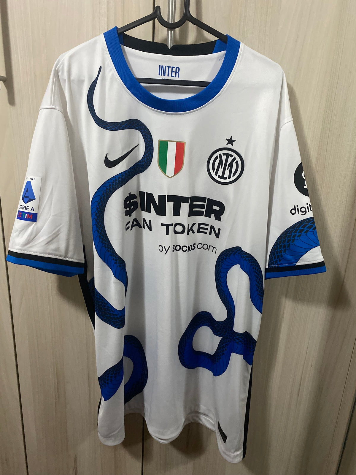 Camisa Inter de Milão Away 2021/22 Nike – frente
